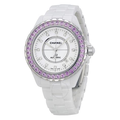 chanel white ceramic womens watch|chanel j12 ceramic watch price.